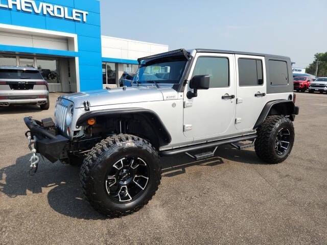 Used 2007 Jeep Wrangler Unlimited X with VIN 1J4GA39117L123169 for sale in Finley, ND