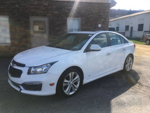 2015 Chevrolet Cruze for sale at K B Motors in Clearfield PA