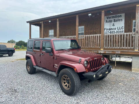 2008 Jeep Wrangler Unlimited for sale at Vermilion Auto Sales & Finance in Erath LA