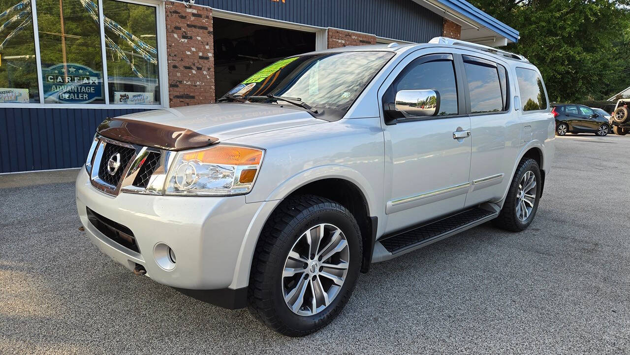 2015 Nissan Armada for sale at North Ridge Auto Center LLC in Madison, OH