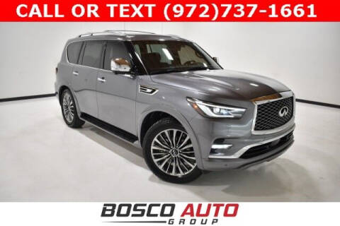 2021 Infiniti QX80 for sale at Bosco Auto Group in Flower Mound TX