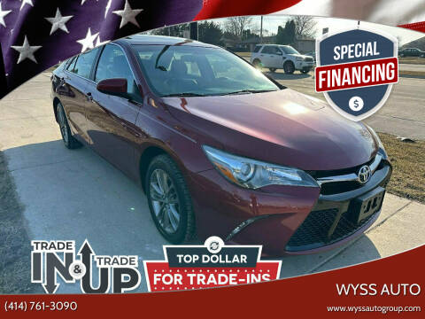 2017 Toyota Camry for sale at Wyss Auto in Oak Creek WI