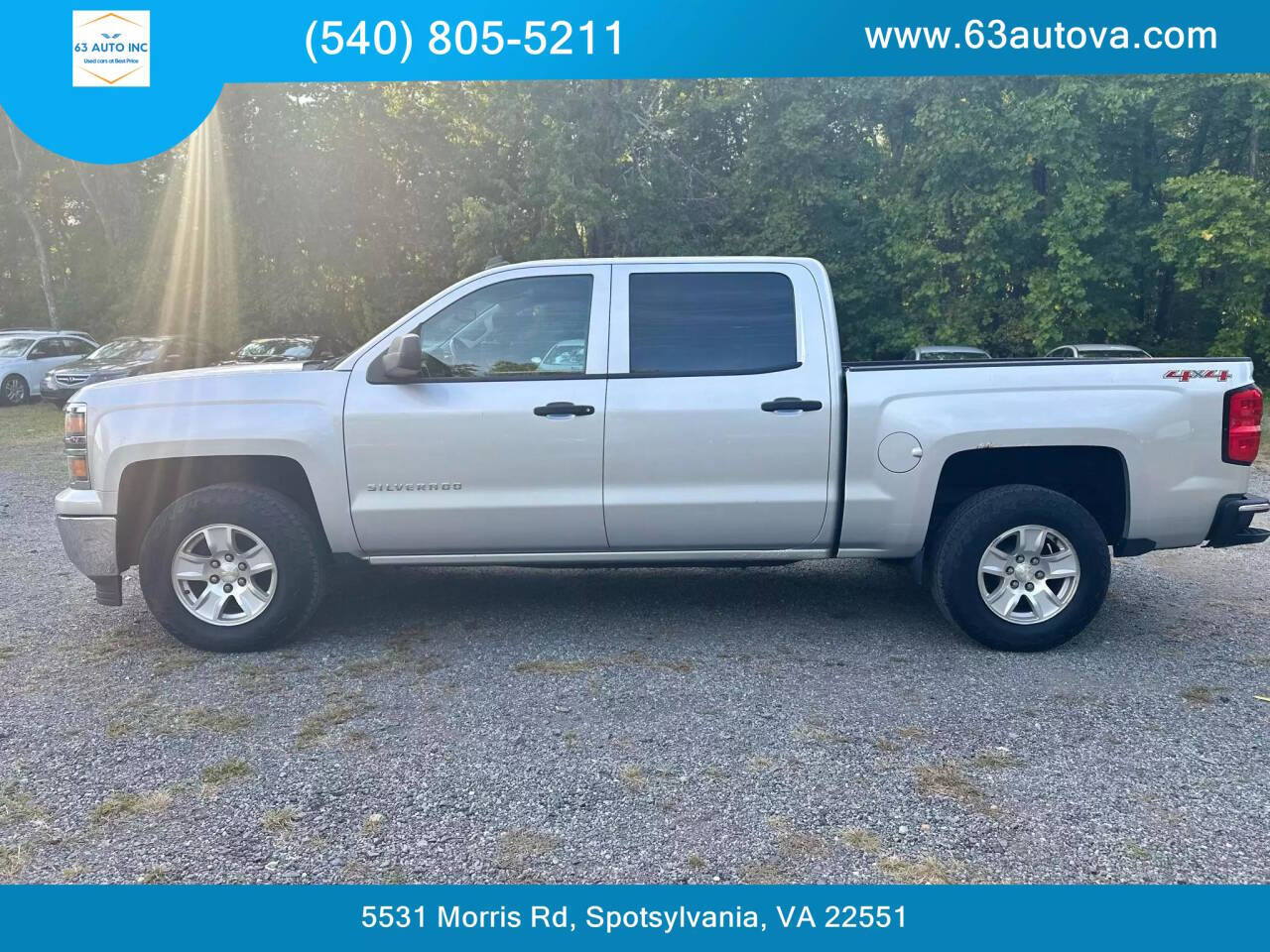 2014 Chevrolet Silverado 1500 for sale at 63 Auto Inc in Spotsylvania, VA