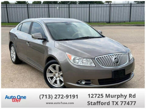 2012 Buick LaCrosse for sale at Auto One USA in Stafford TX