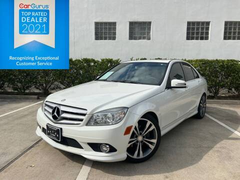 2010 Mercedes-Benz C-Class for sale at UPTOWN MOTOR CARS in Houston TX