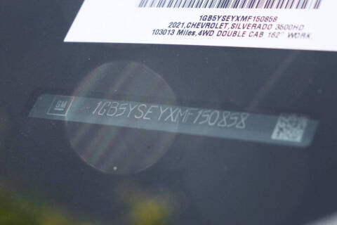 2021 Chevrolet Silverado 3500HD