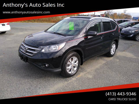 2013 Honda CR-V for sale at Anthony's Auto Sales Inc in Pittsfield MA