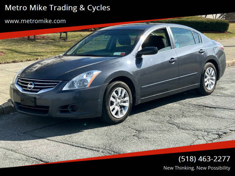 2012 Nissan Altima for sale at Metro Mike Trading & Cycles in Albany NY