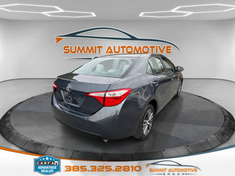 2016 Toyota Corolla LE Plus