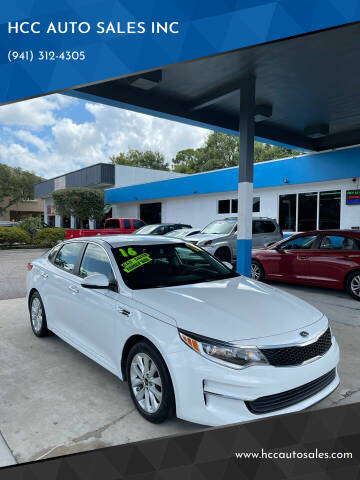 2016 Kia Optima for sale at HCC AUTO SALES INC in Sarasota FL