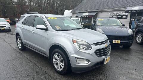 2016 Chevrolet Equinox for sale at Clear Auto Sales in Dartmouth MA