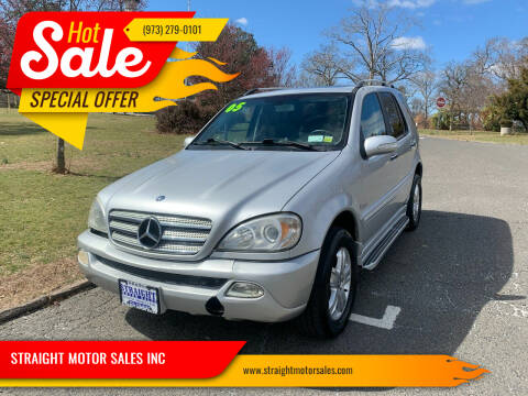 2005 Mercedes-Benz M-Class for sale at STRAIGHT MOTOR SALES INC in Paterson NJ