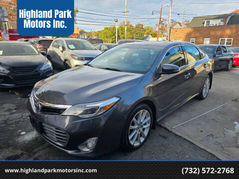 2013 Toyota Avalon for sale at Highland Park Motors Inc. in Highland Park NJ