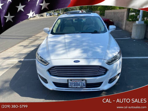 2016 Ford Fusion for sale at Cal - Auto Sales in Empire CA