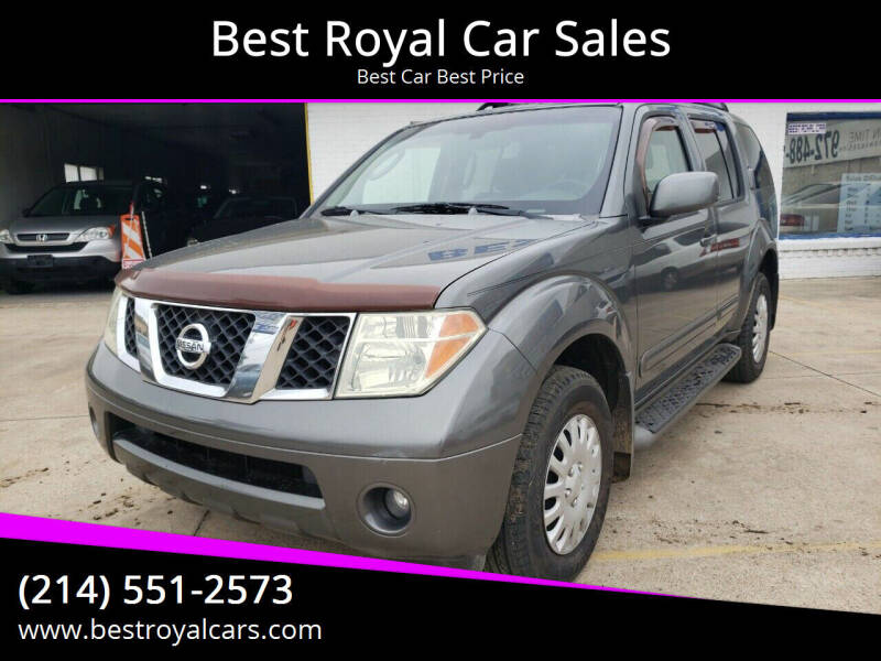 2006 Nissan Pathfinder for sale at Best Royal Car Sales in Dallas TX