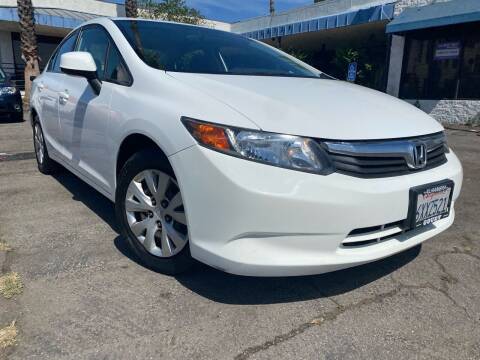 2012 Honda Civic for sale at Galaxy of Cars in North Hills CA