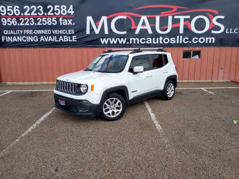 2015 Jeep Renegade for sale at MC Autos LLC in Pharr TX