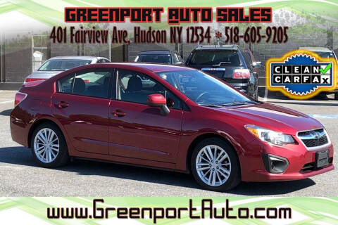 2013 Subaru Impreza for sale at GREENPORT AUTO in Hudson NY