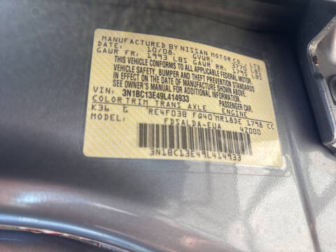 2009 Nissan Versa 1.8 S