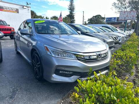 2016 Honda Accord for sale at Mike Auto Sales in West Palm Beach FL