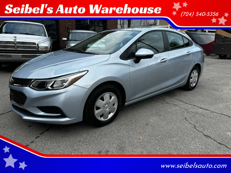 2017 Chevrolet Cruze for sale at Seibel's Auto Warehouse in Freeport PA