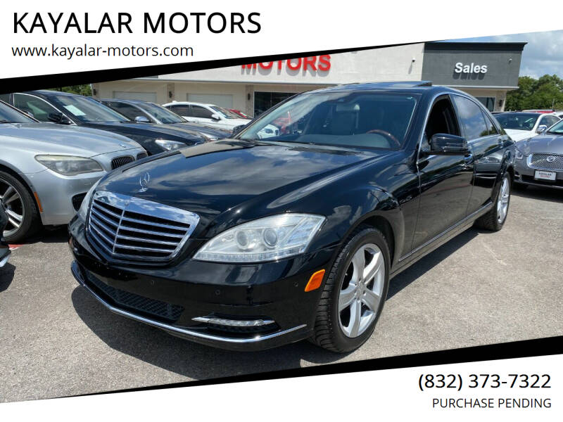 2013 Mercedes-Benz S-Class for sale at KAYALAR MOTORS in Houston TX