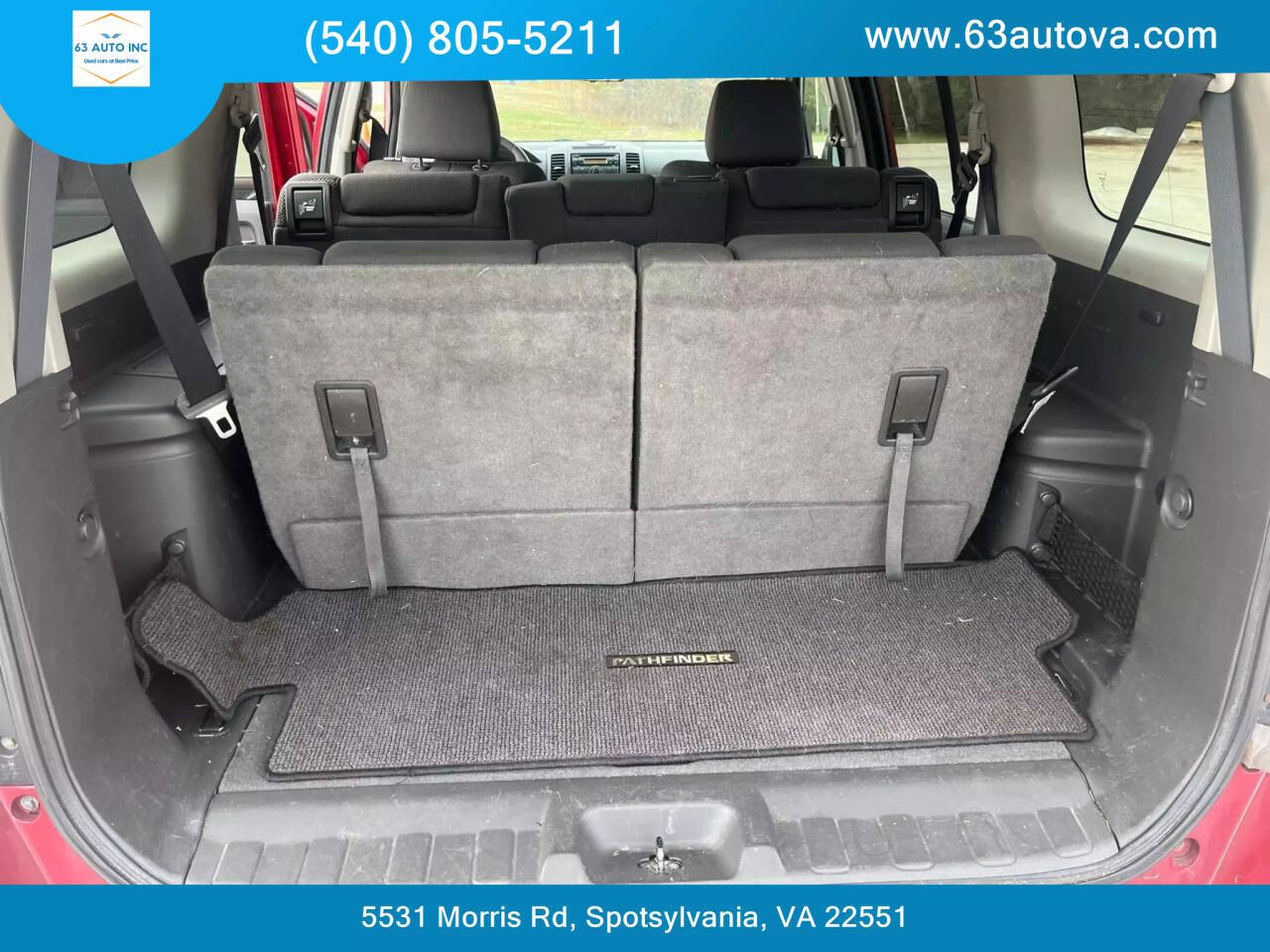 2009 Nissan Pathfinder for sale at 63 Auto Inc in Spotsylvania, VA