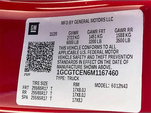 2021 Chevrolet Colorado