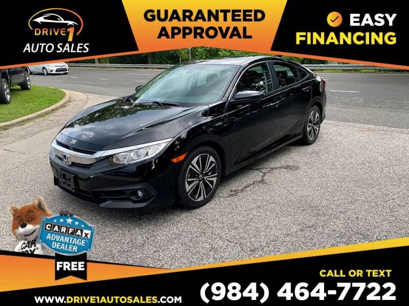 2016 Honda Civic for sale at Drive 1 Auto Sales in Wake Forest NC