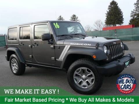 2016 Jeep Wrangler Unlimited for sale at Shamrock Motors in East Windsor CT