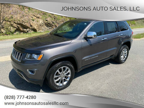 2015 Jeep Grand Cherokee for sale at Johnsons Auto Sales, LLC in Marshall NC