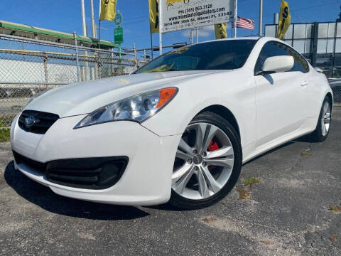 2012 Hyundai Genesis Coupe for sale at MIAMI AUTO LIQUIDATORS in Miami FL