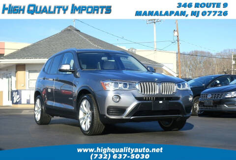 2015 BMW X3 for sale at High Quality Imports in Manalapan NJ