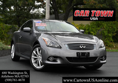 2013 Infiniti G37 Coupe for sale at Car Town USA in Attleboro MA