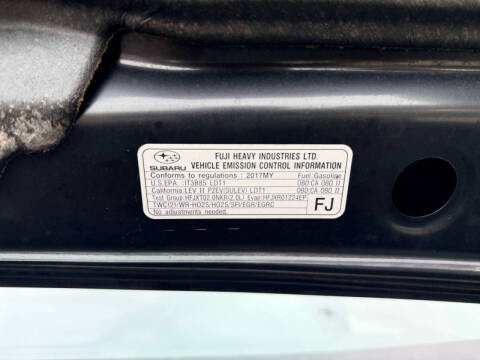 2017 Subaru Crosstrek 2.0i Premium