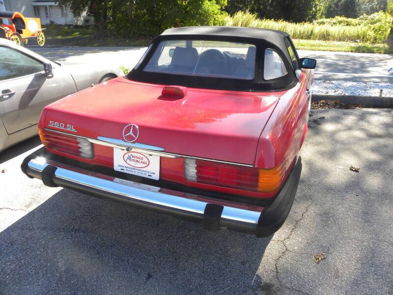 1986 Mercedes-Benz 560-Class 560 SL