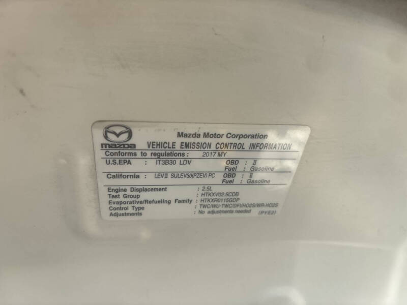 2017 Mazda MAZDA3 Touring 2.5