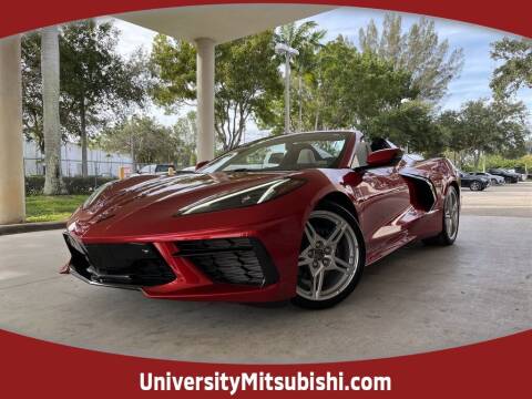 2021 Chevrolet Corvette for sale at University Mitsubishi in Davie FL