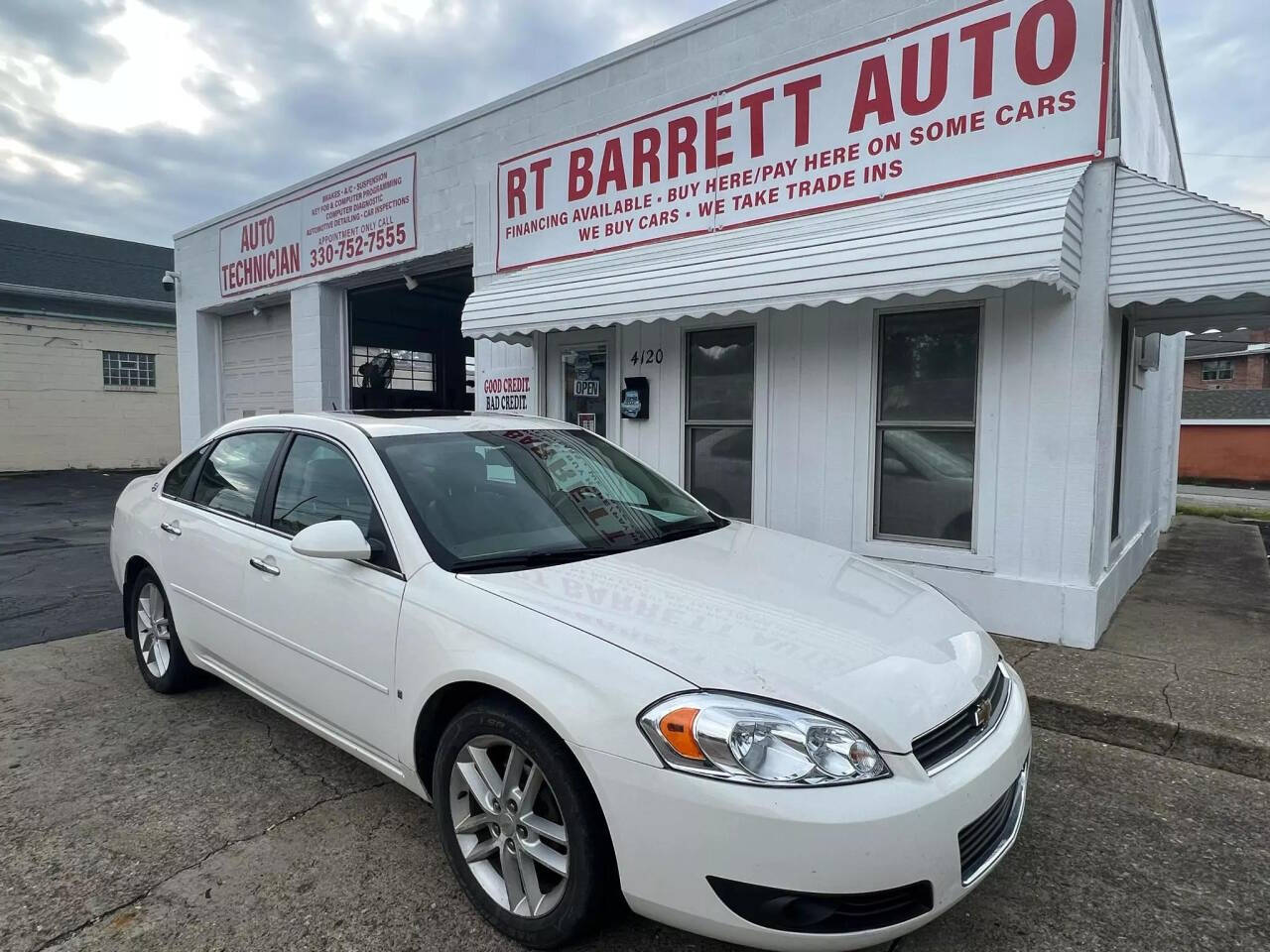 2008 Chevrolet Impala for sale at RT Barrett Auto Group in Austintown, OH