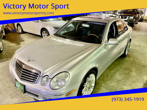 2008 Mercedes-Benz E-Class for sale at Victory Motor Sport in Paterson NJ