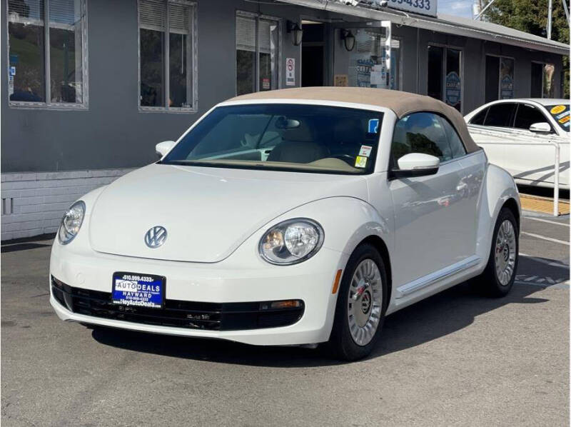 2014 Volkswagen Beetle Convertible for sale at AutoDeals in Hayward CA