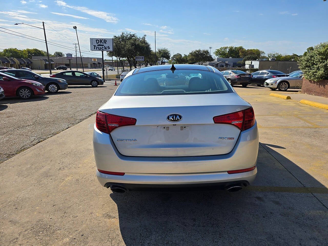 2013 Kia Optima for sale at Mac Motors in Arlington, TX