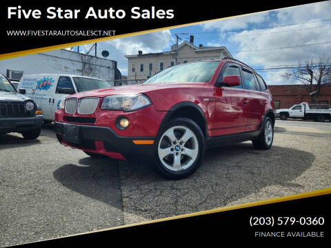 2008 BMW X3 for sale at Five Star Auto Sales in Bridgeport CT