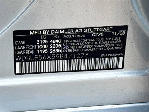 2009 Mercedes-Benz E-Class E 350