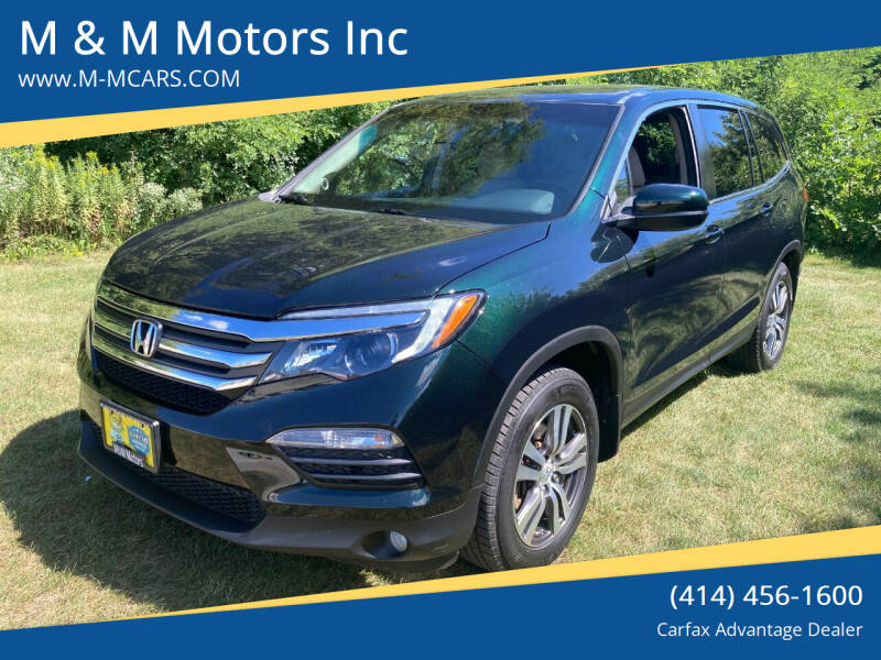 2016 Honda Pilot for sale at M & M Motors Inc in West Allis WI