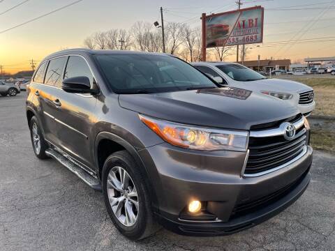 2015 Toyota Highlander for sale at Albi Auto Sales LLC in Louisville KY