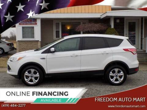 2013 Ford Escape for sale at Freedom Auto Mart in Bellevue OH
