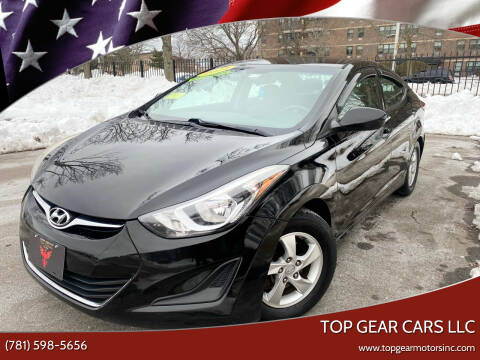 2014 Hyundai Elantra for sale at Top Gear Cars LLC in Lynn MA