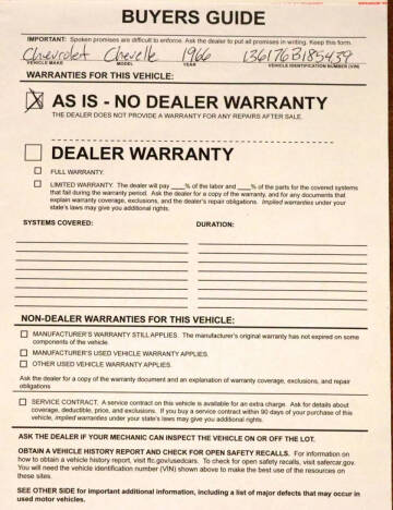 1966 Chevrolet Chevelle