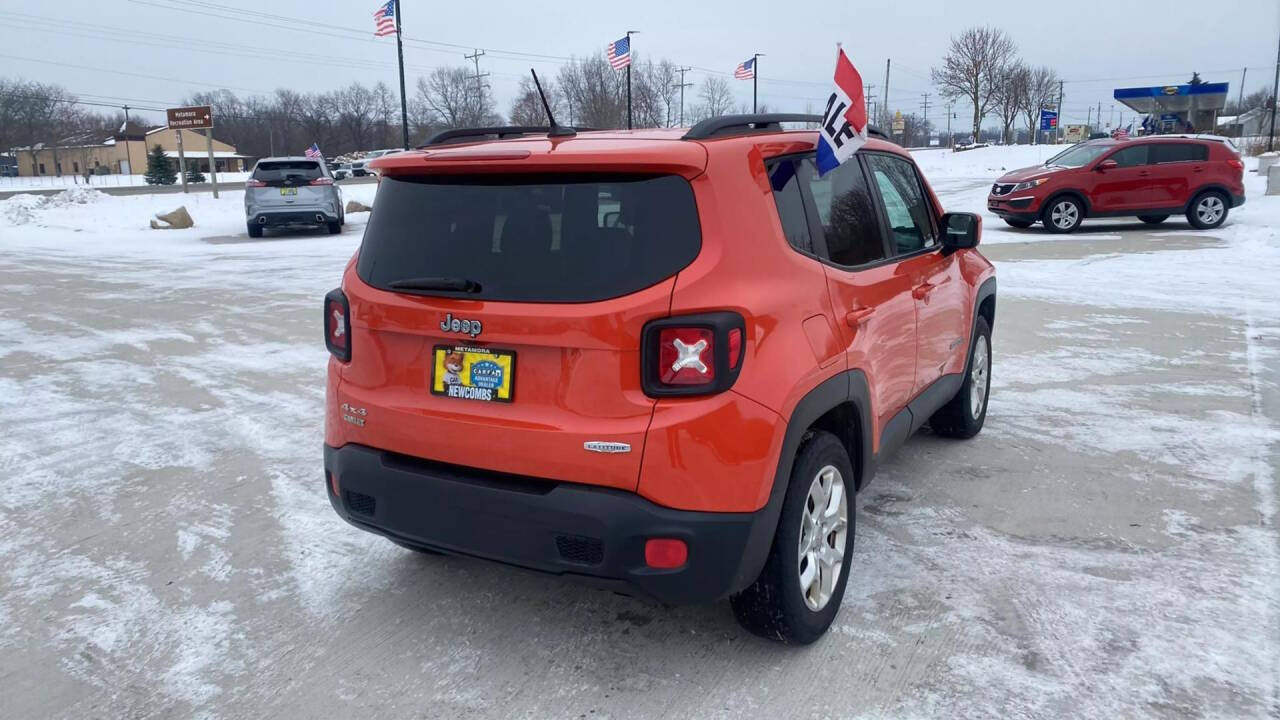 2016 Jeep Renegade for sale at Newcombs North Certified Auto Sales in Metamora, MI